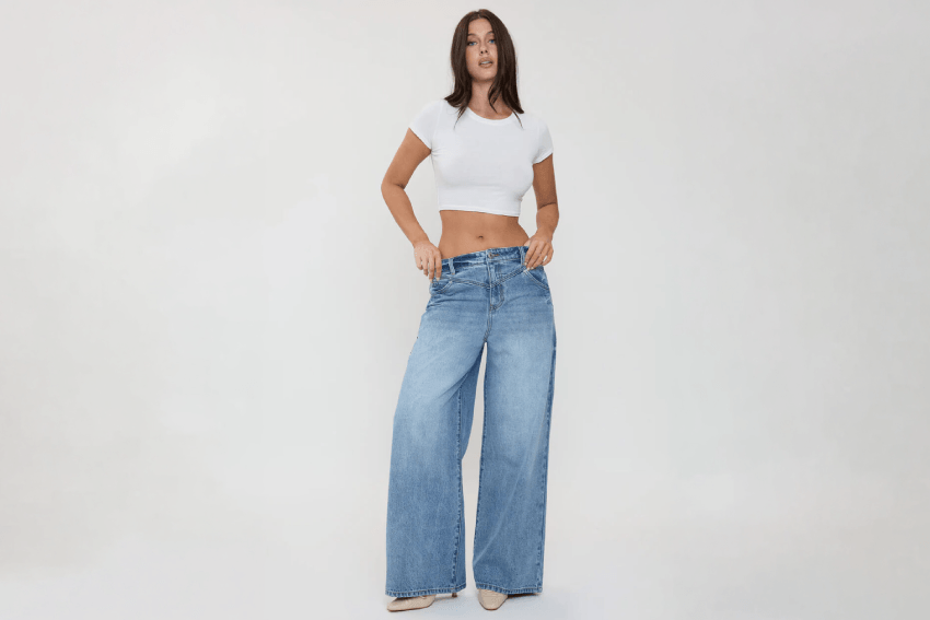 Jeans wide leg y palazzo: Comodidad y estilo que marcan tendencia
